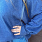 Front Porch Mornings Sweater - Navy