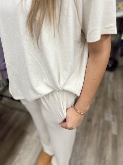 Lazy Day 2 Piece Set - Sand Beige