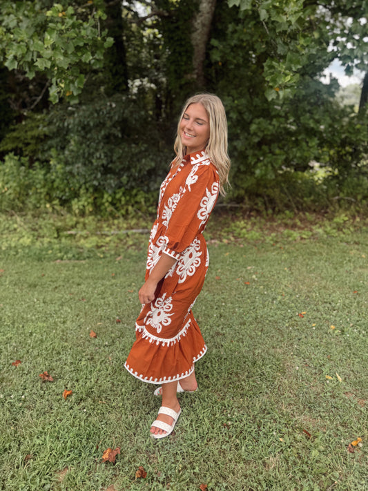 Fall Dreams Midi Dress