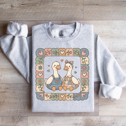 Square Framed Geese Graphic Tee