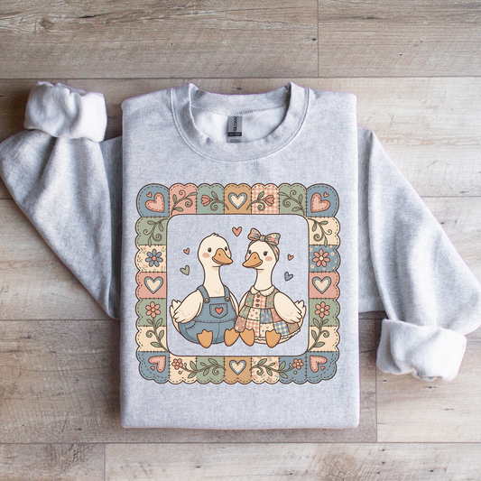 Square Framed Geese Graphic Tee