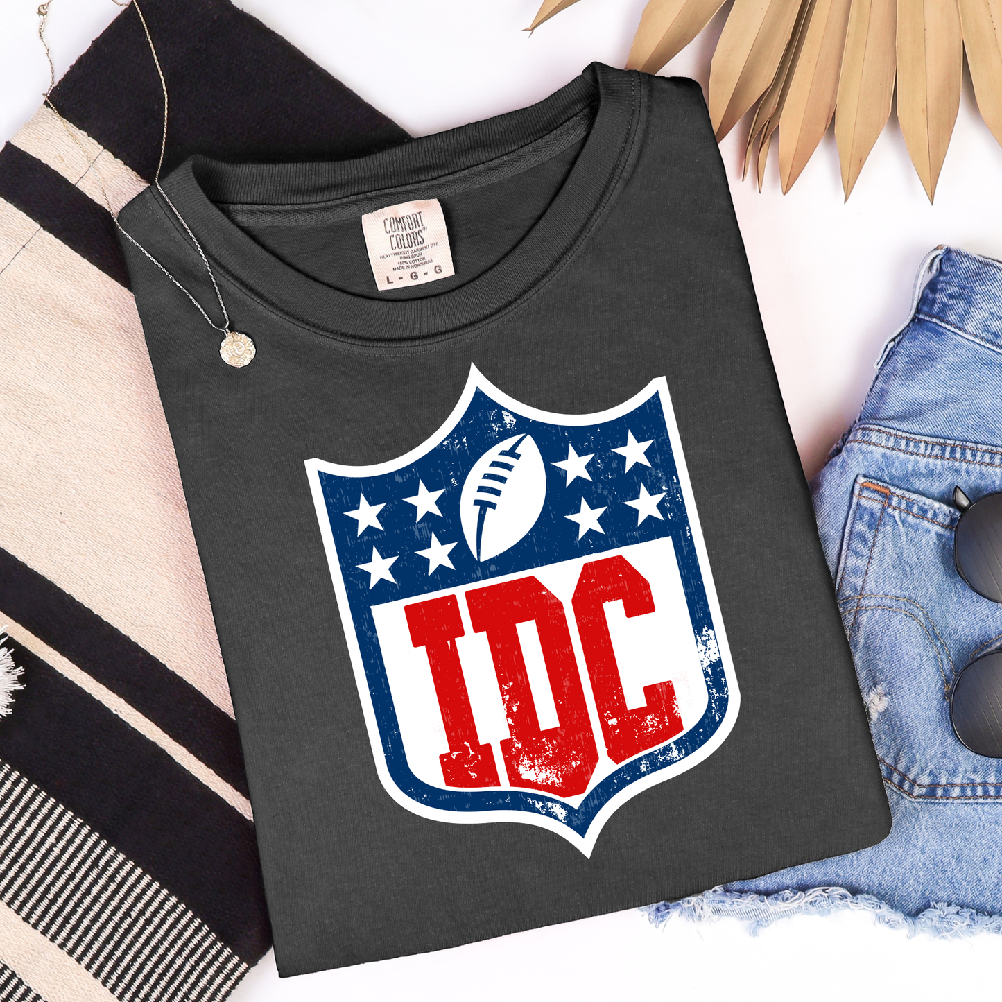 IDC Distressed Graphic Tee