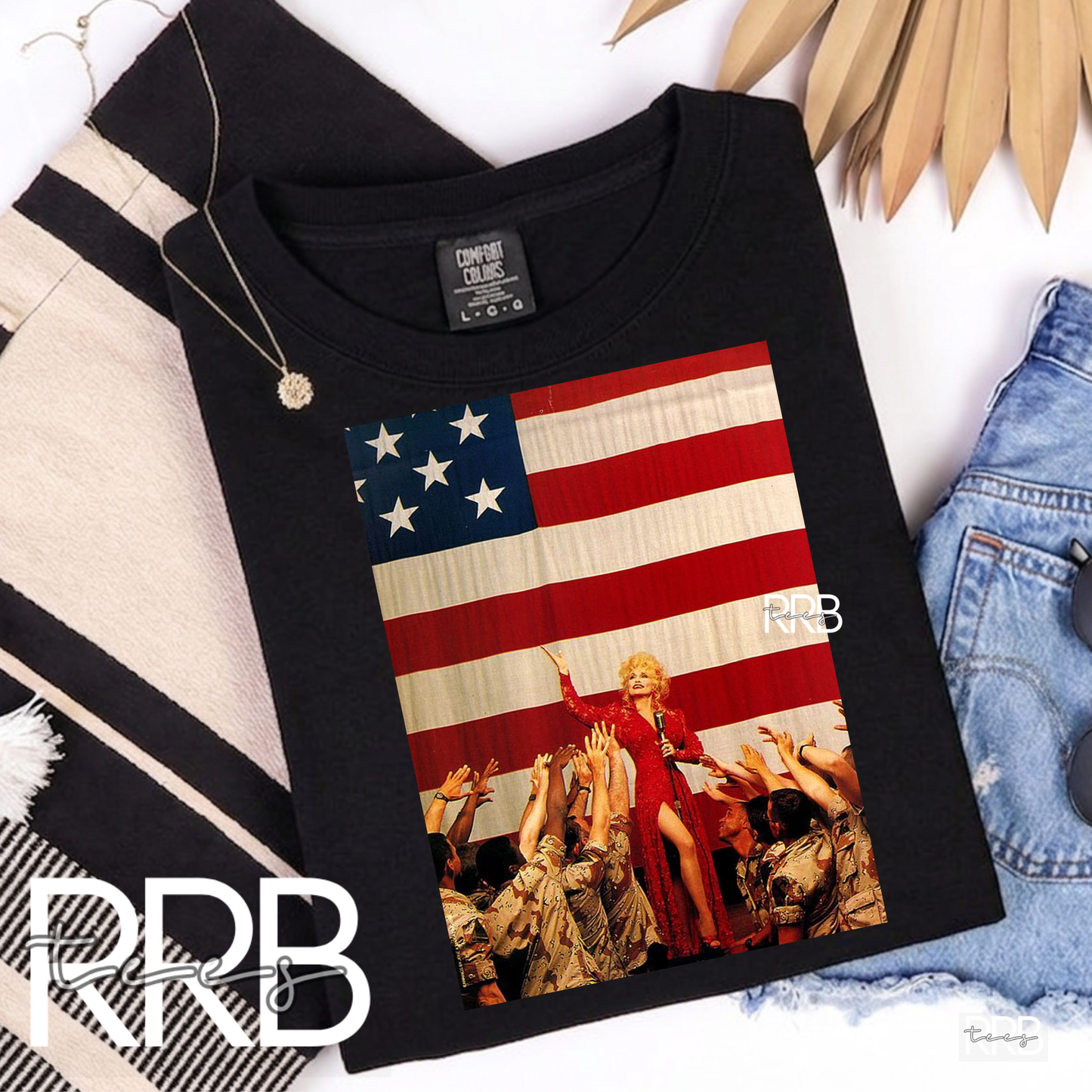 Dolly & Soldiers Graphic Tee
