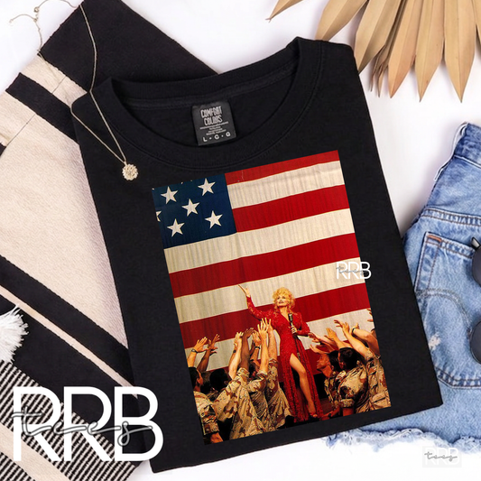 Dolly & Soldiers Graphic Tee