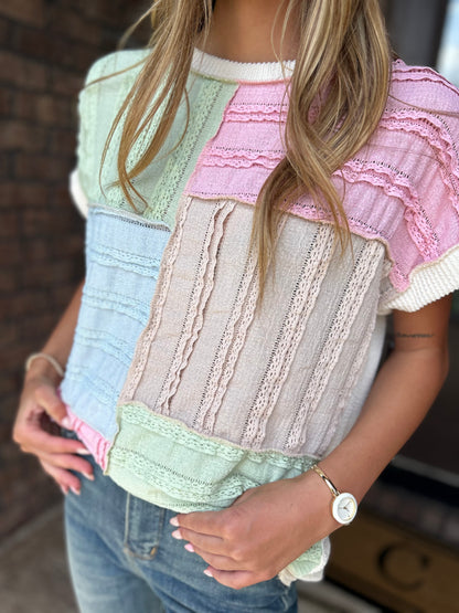 Getting It Done Floral Top
