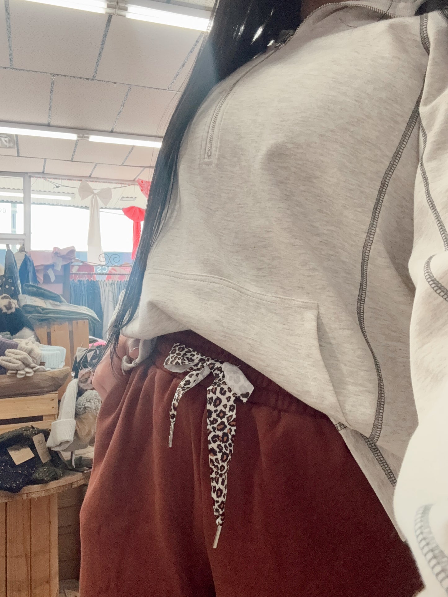 Coffee Please Fleece Lined Sweatpants