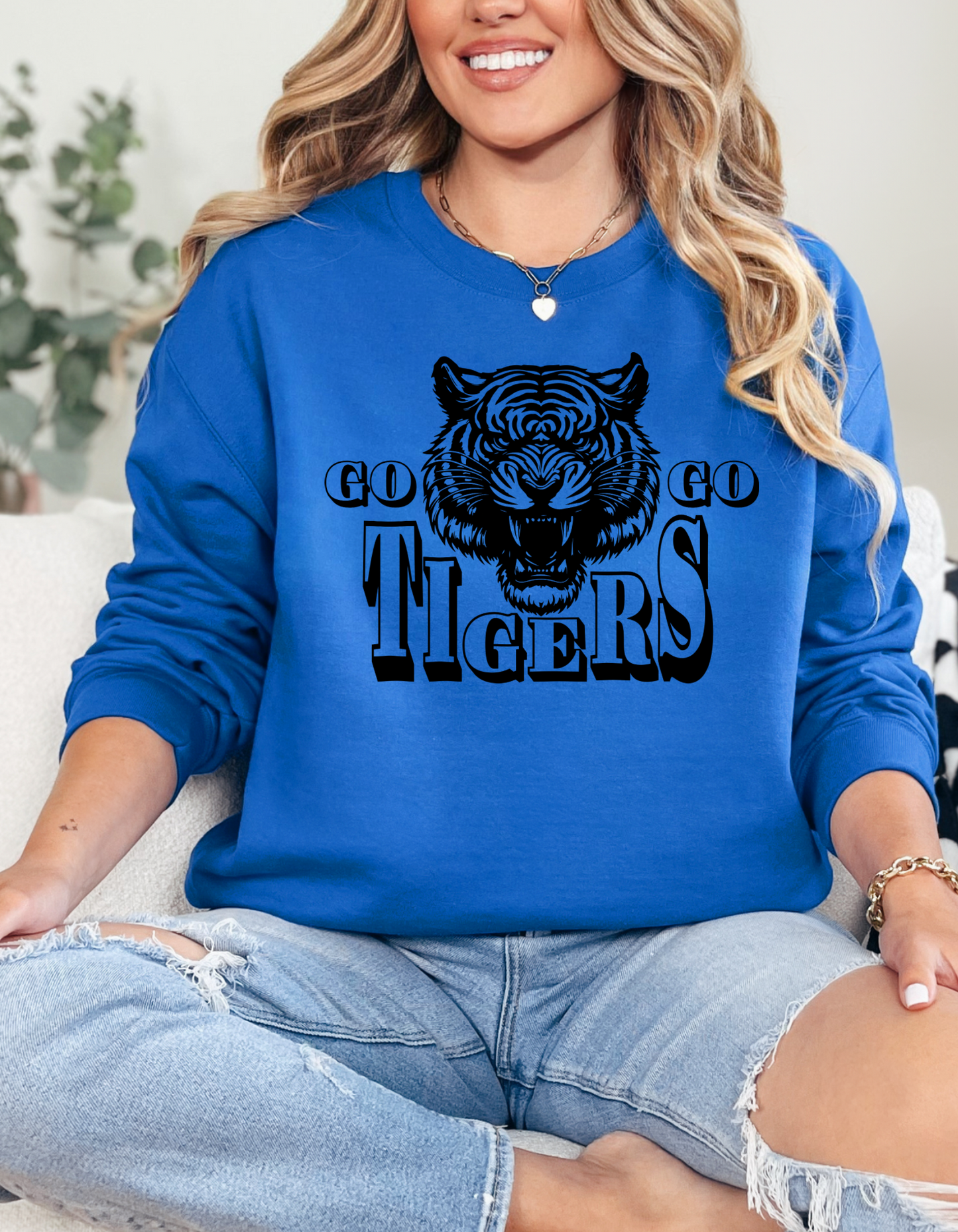 Tiger Crewneck Sweatshirt - 80