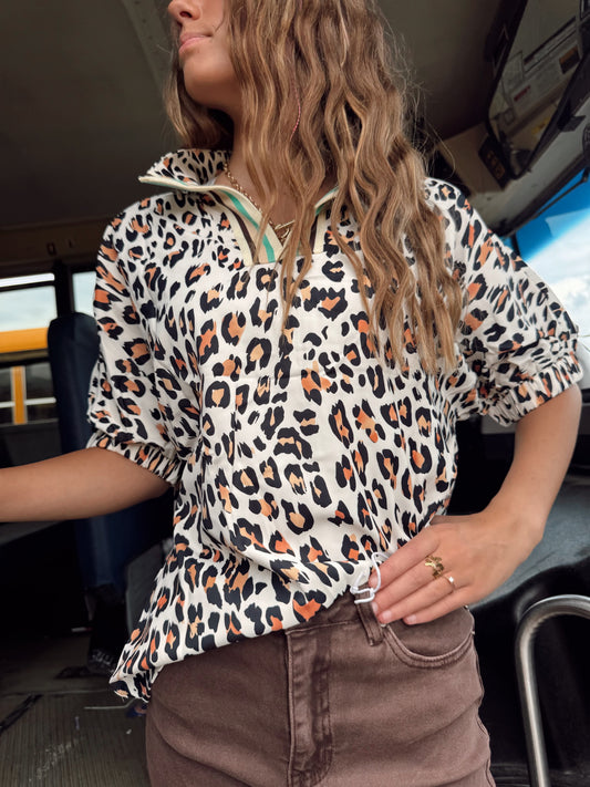 Flirt Alert Cheetah Top