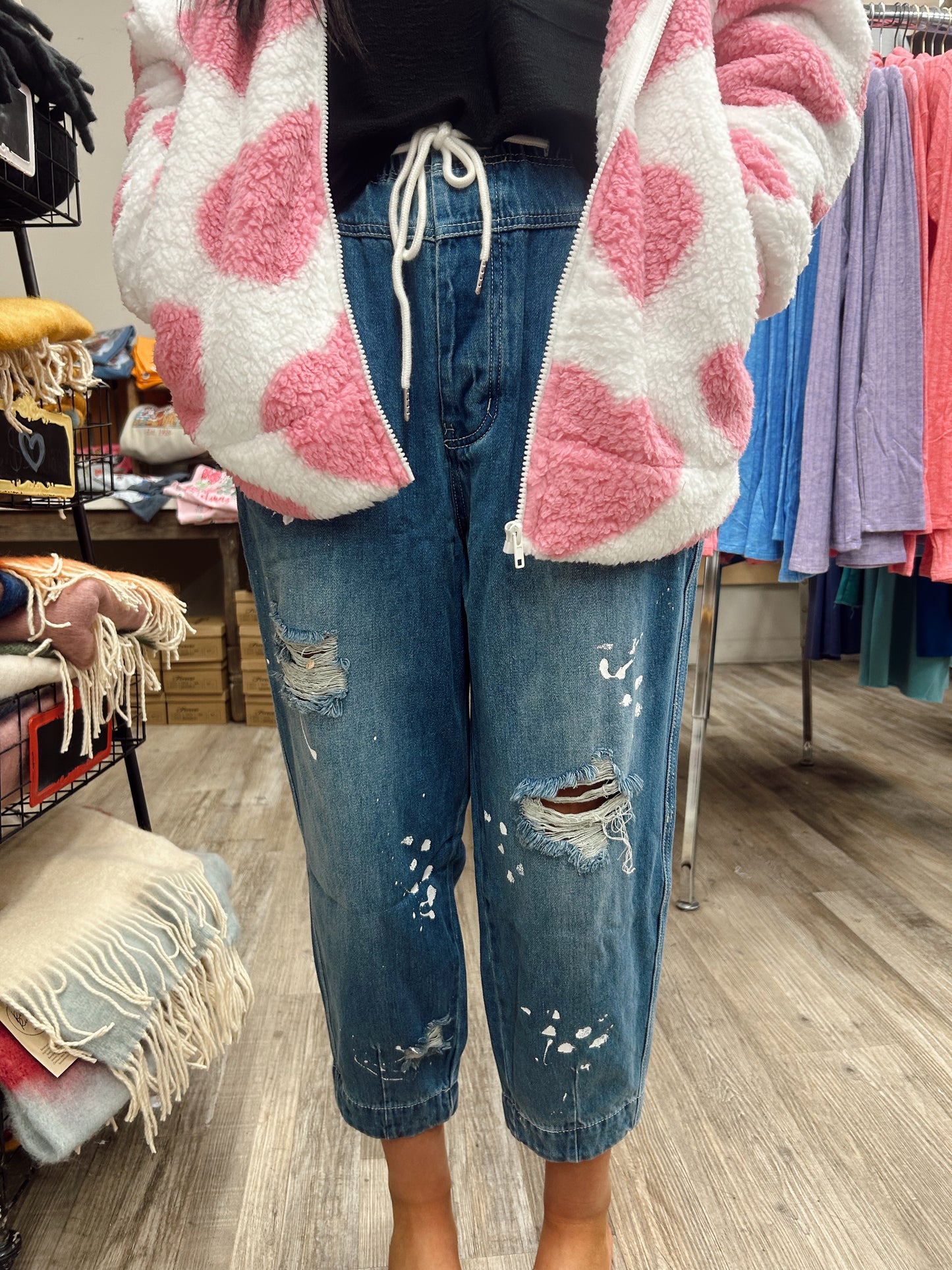 No Rules Taper Blue Jeans