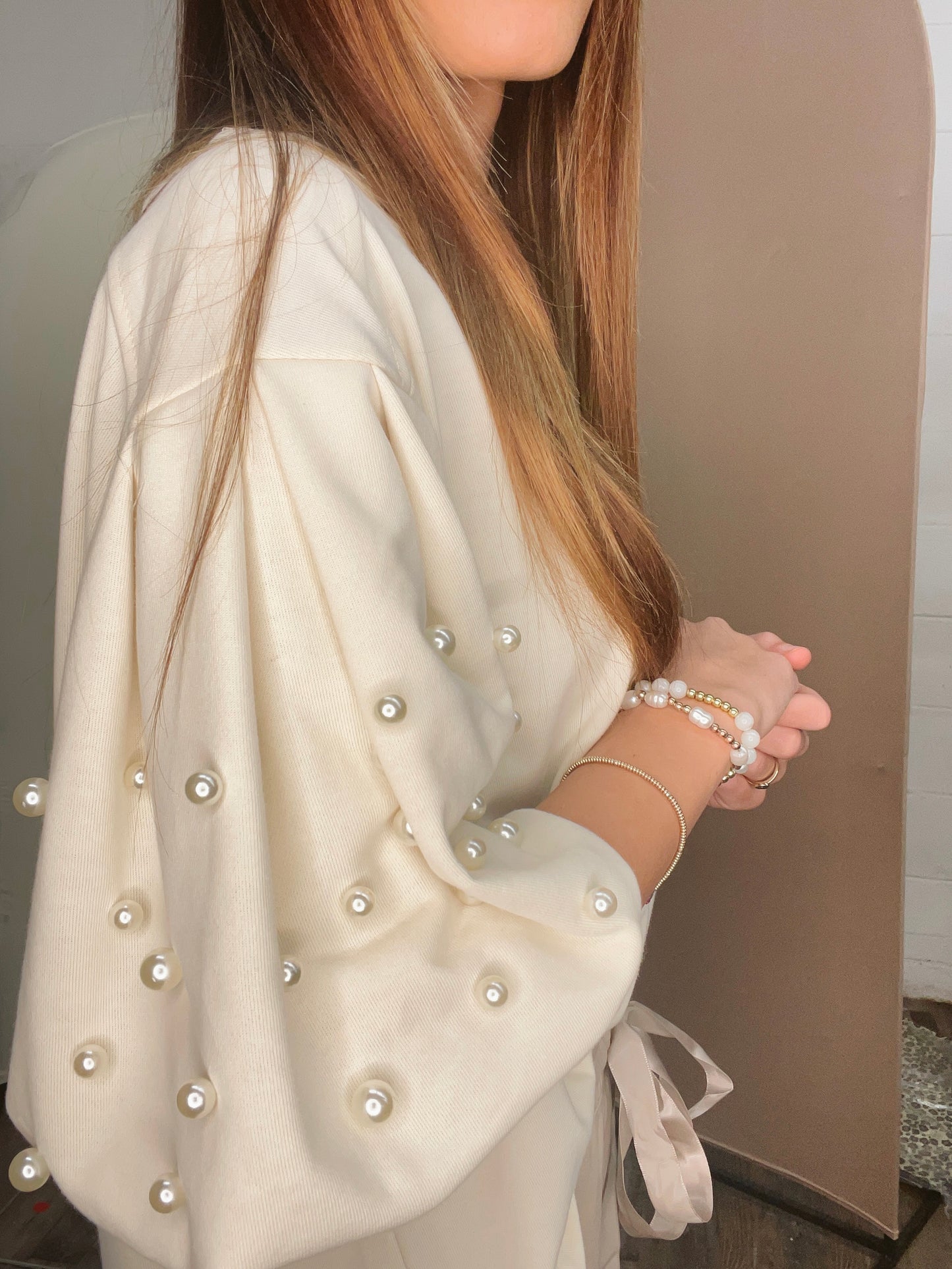 Miss Perfect Pearl Top