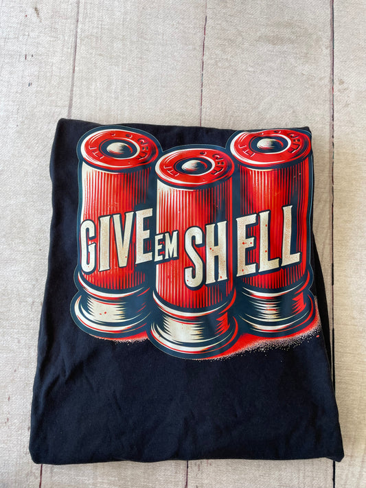 Give Em Shell Graphic Tee