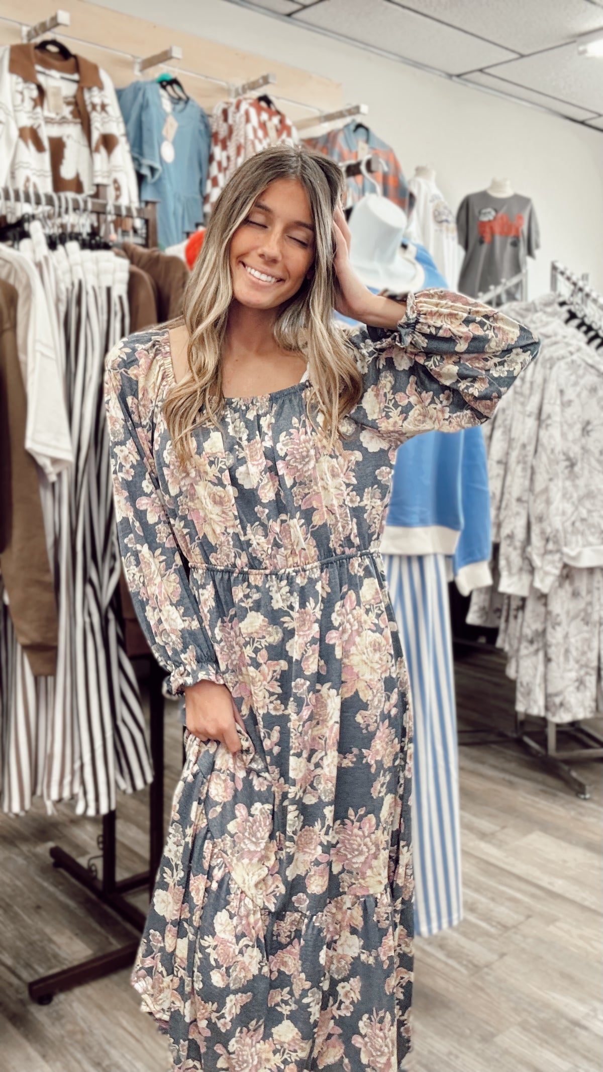Beautiful Crazy Dress - Navy