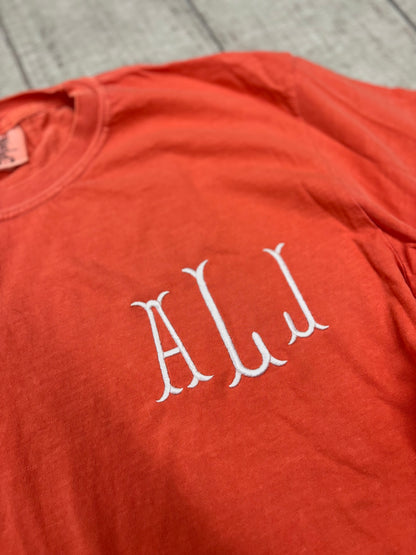 Embroidery - Monogram Fishtail