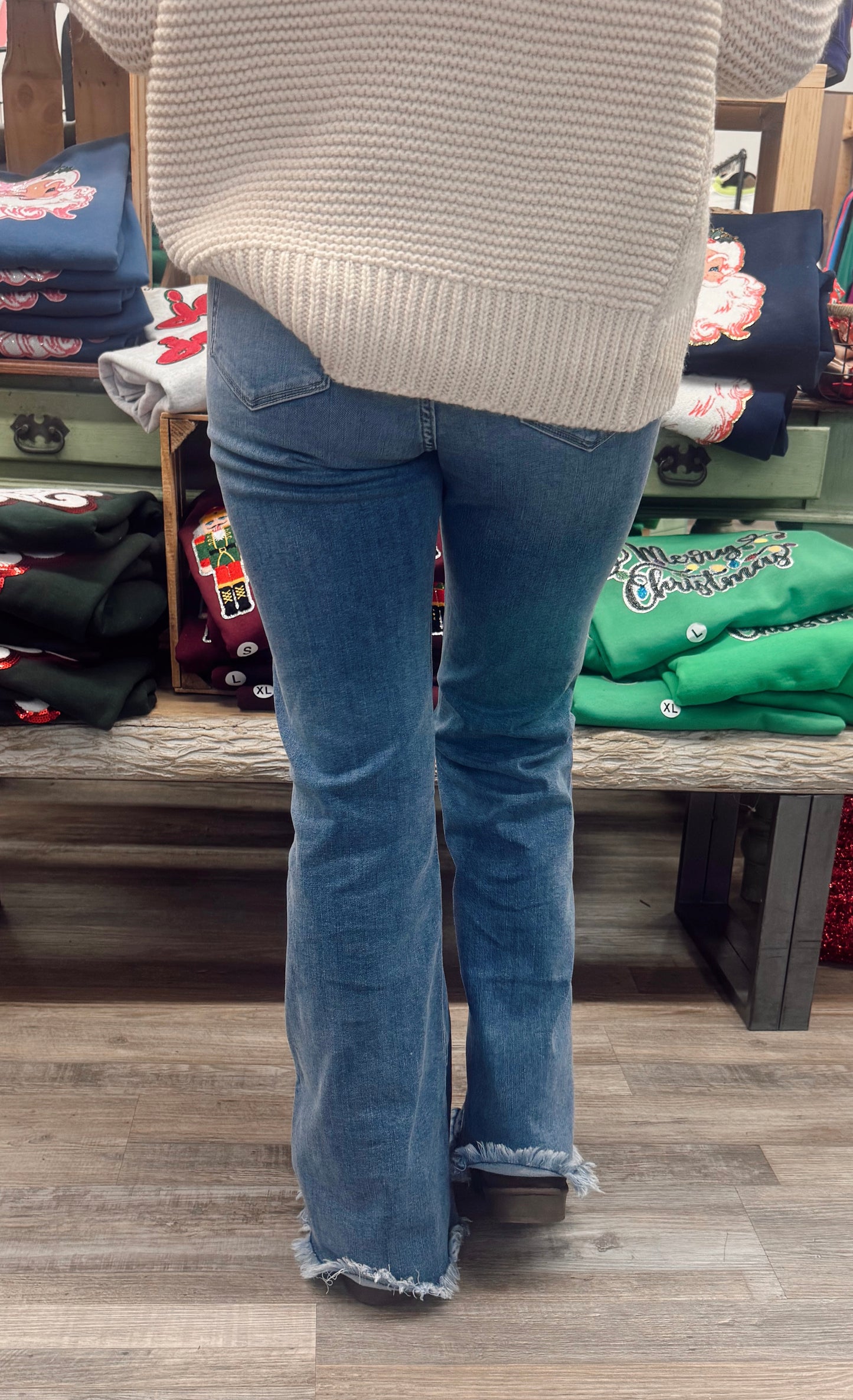 Amanda Bell Bottom Jeans