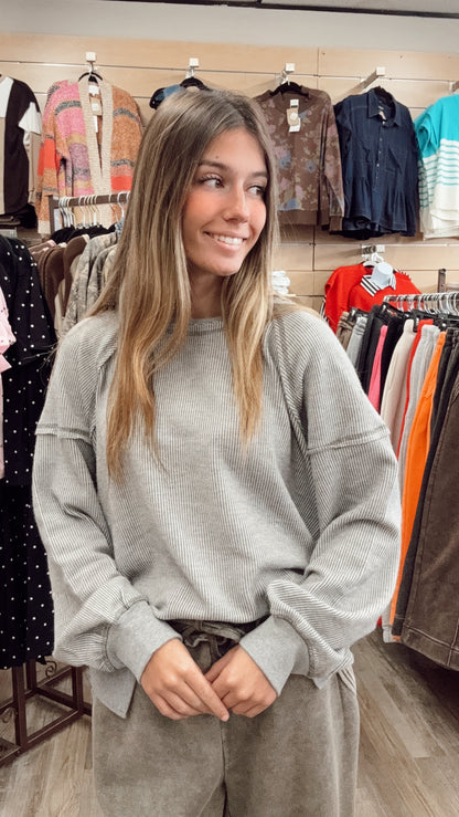 Autumn Leaves Cozy Sweatshirt
