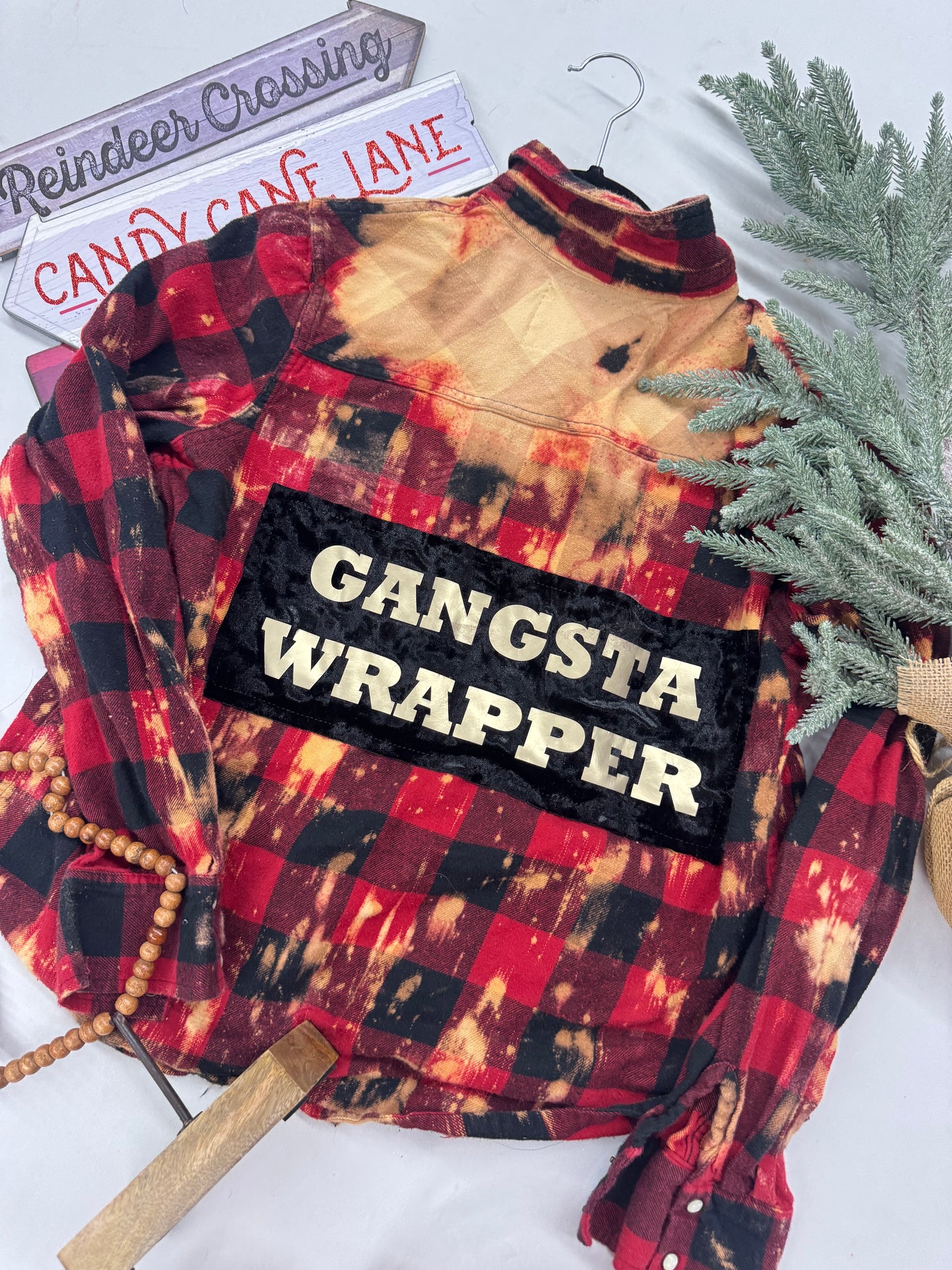 Bleached Flannel Christmas