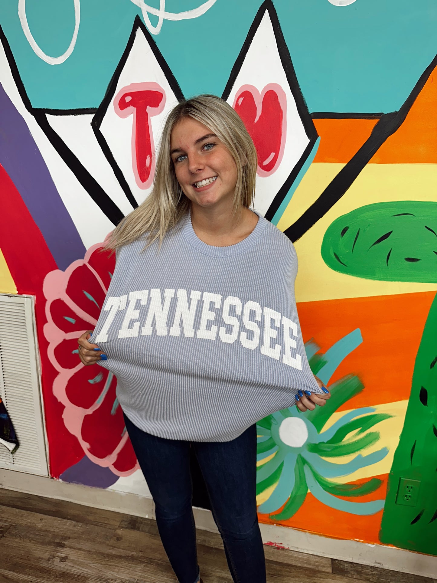 Tennessee Ribbed Graphic Sweatshirt {3 Colors}