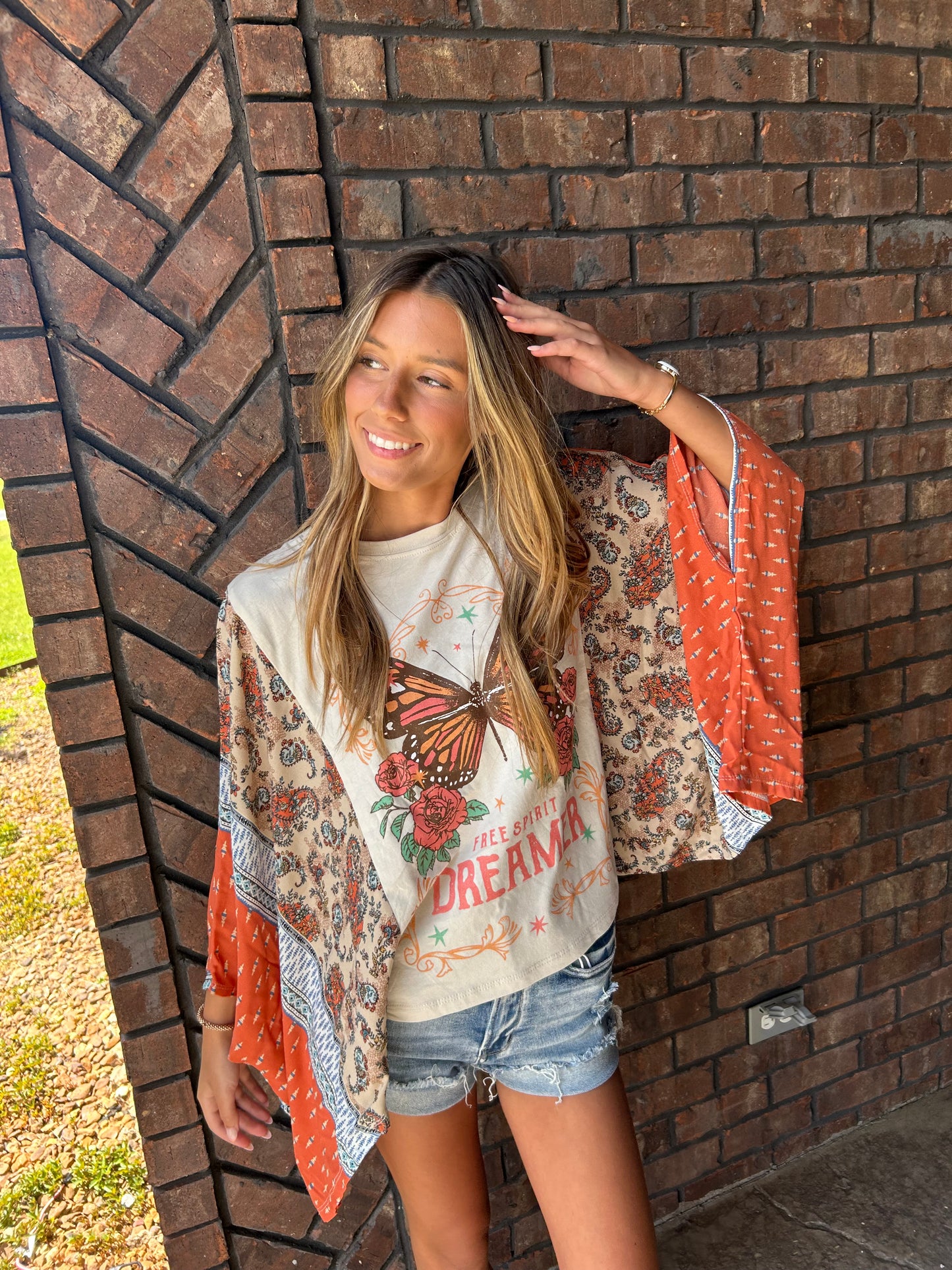 Butterfly Dreamer Boho Top