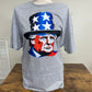 Trump in Tophat Graphic Tee