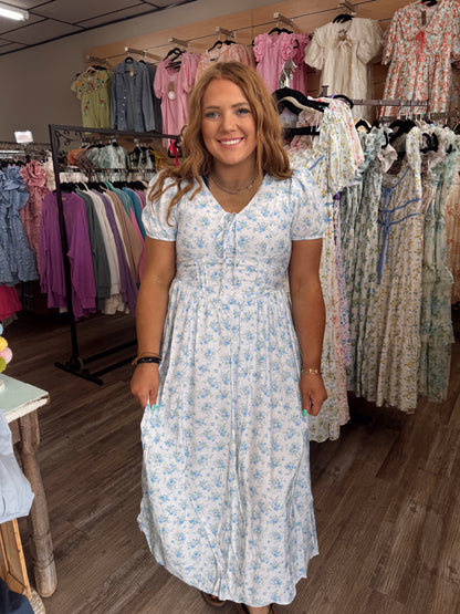 Southern Breeze Floral Maxi Dress