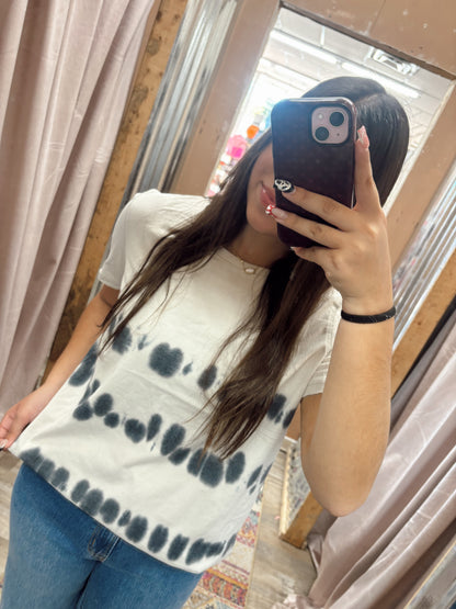 DB - Tie Dye Short Sleeve Top