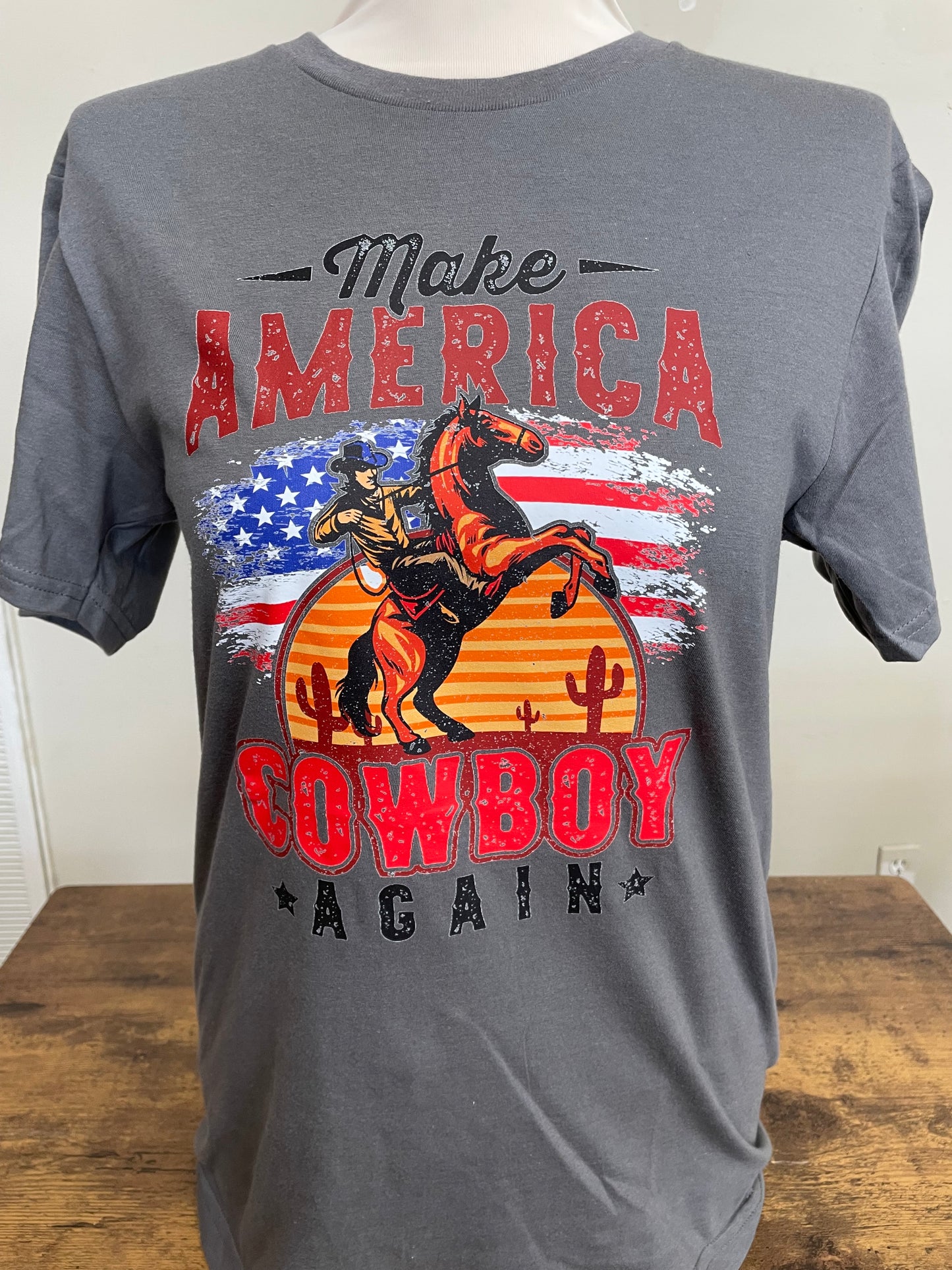 Make America Cowboy Again Graphic Tee