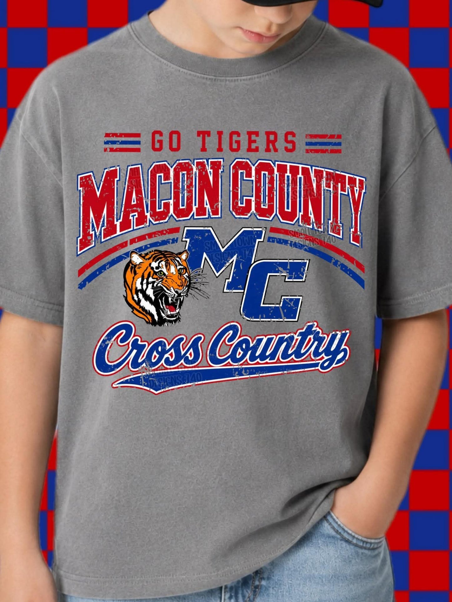 Macon County Cross Country Blue MC