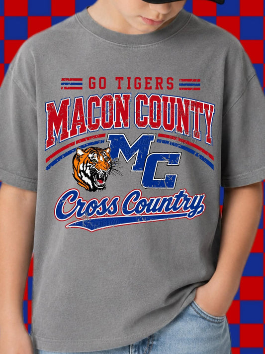 Macon County Cross Country Blue MC