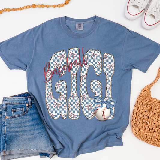 Baseball Gigi Graphic Tee