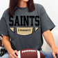 Saints Half Football Graphic Tee