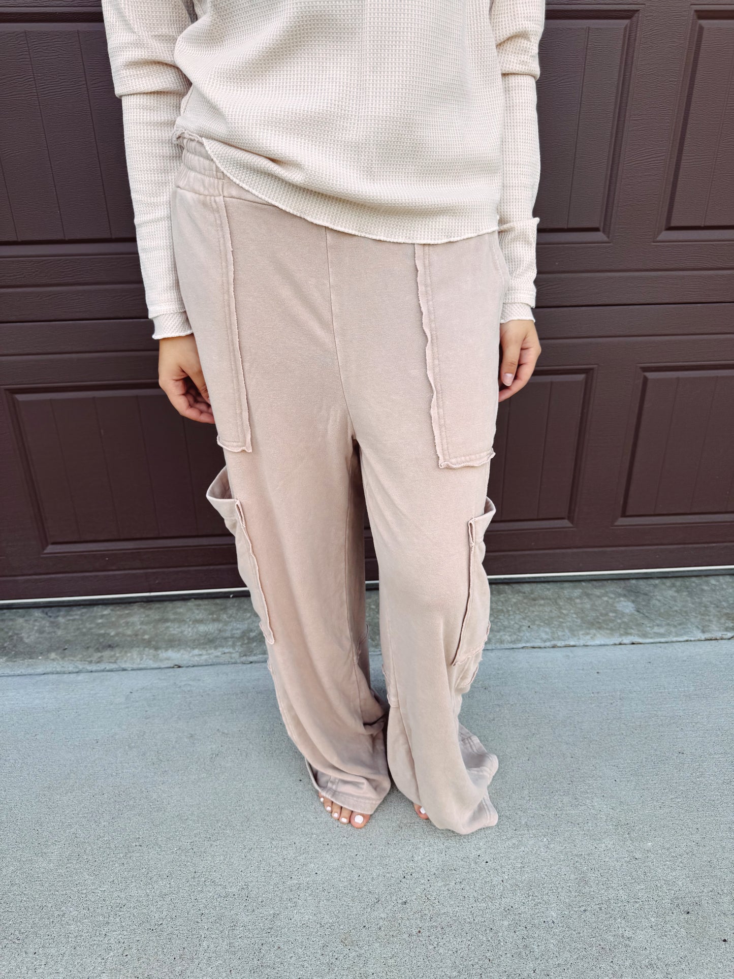 Can't Go Wrong Sweatpants - Taupe