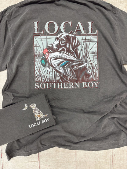 Local Southern Boy Bird Dog Short Sleeve Graphic Tee