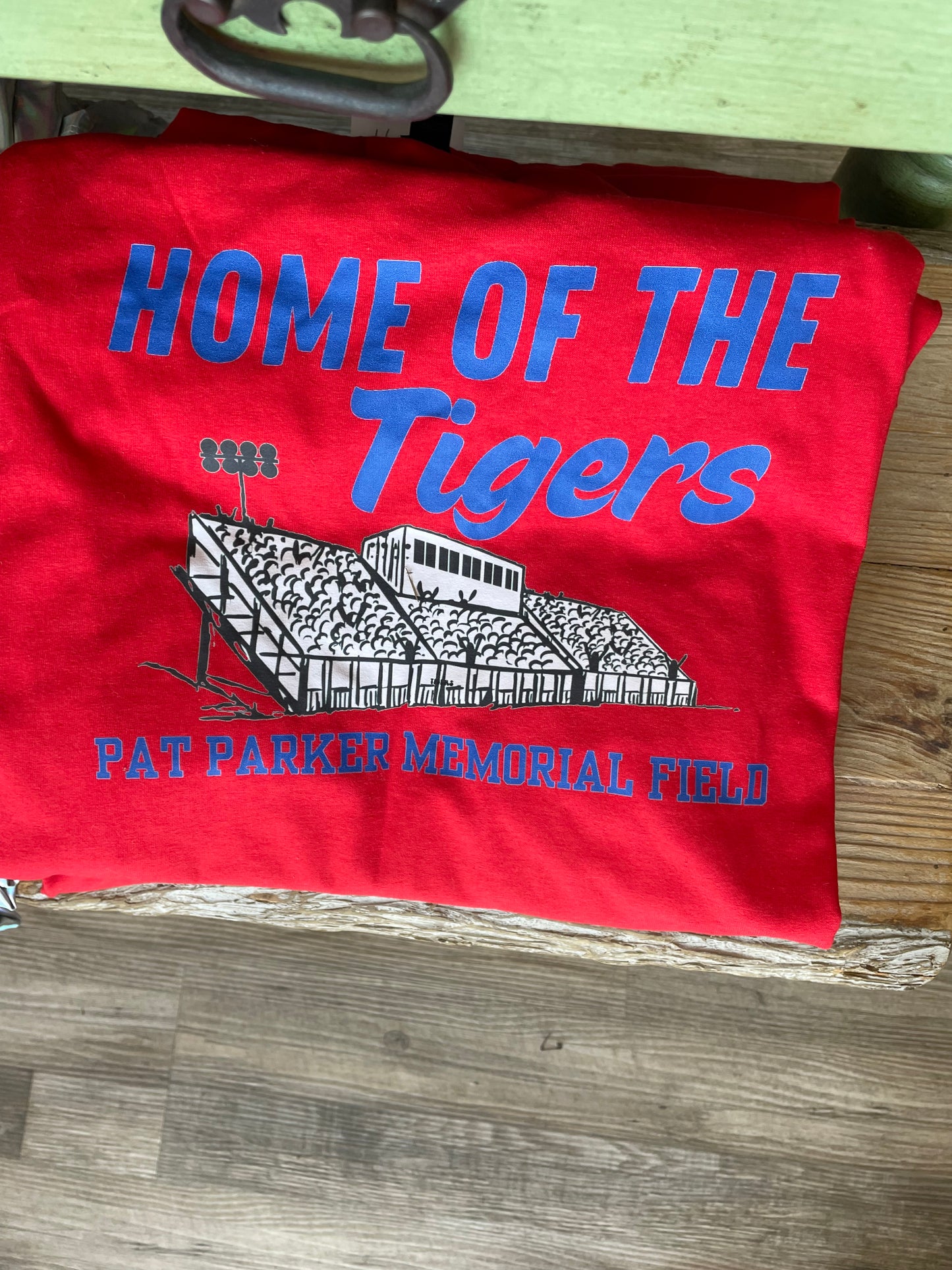 Home Of The Tigers (Red) Graphic Tee