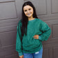 Sweater Weather Oversized Sweater - Green