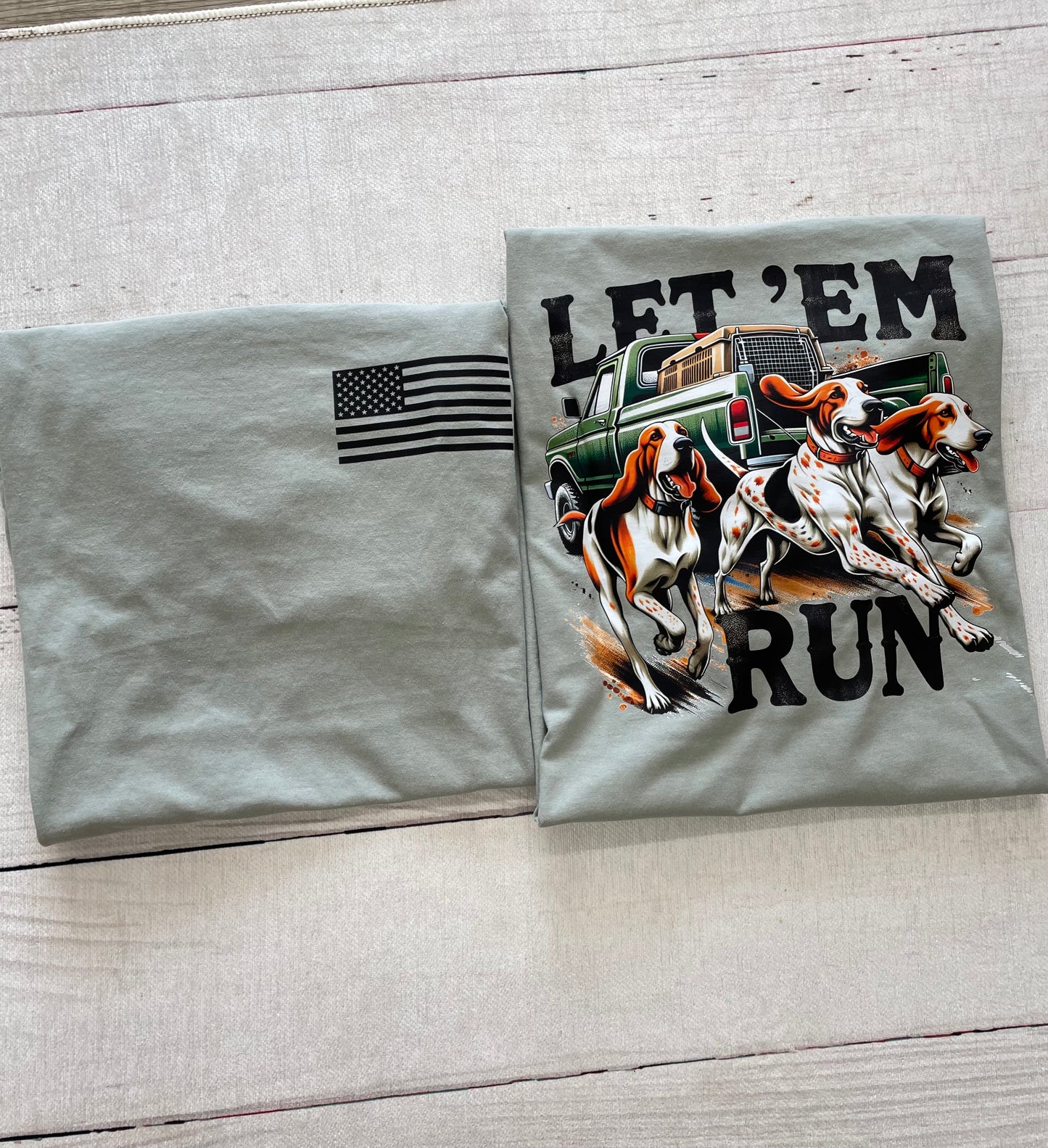 Let 'Em Run Graphic Tee