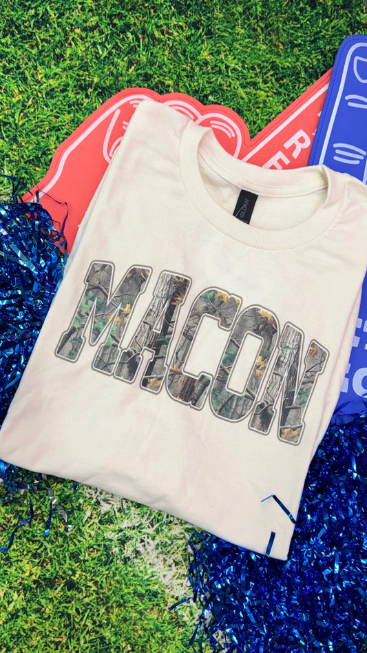 Macon Camo Graphic Tee