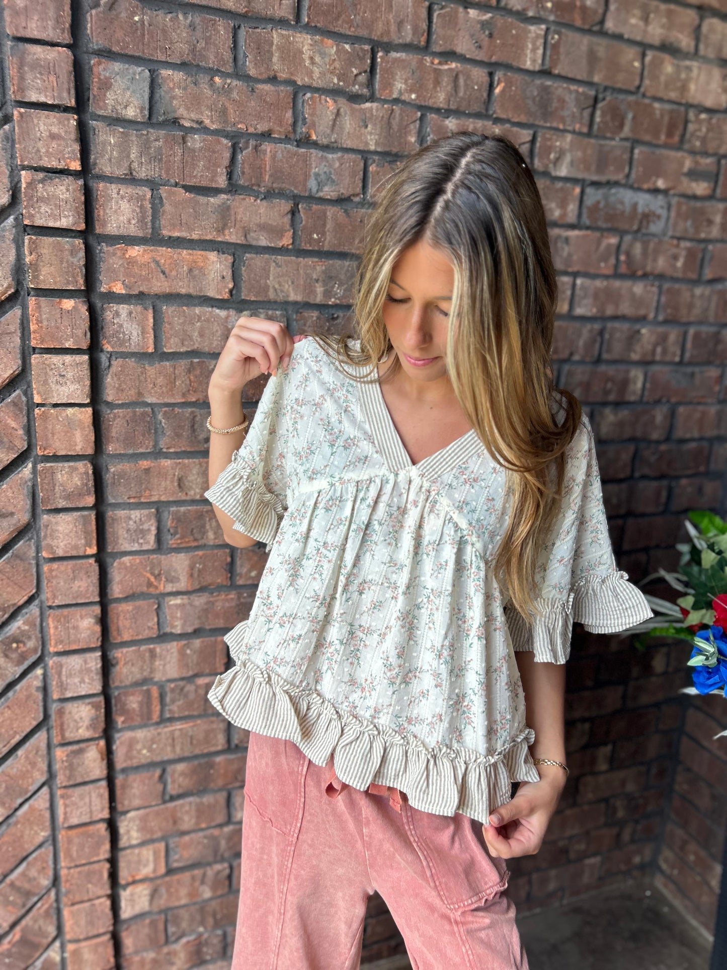 Danity Daze Floral Top