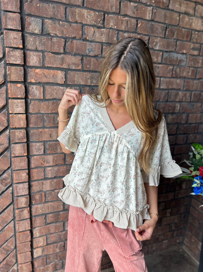 Danity Daze Floral Top