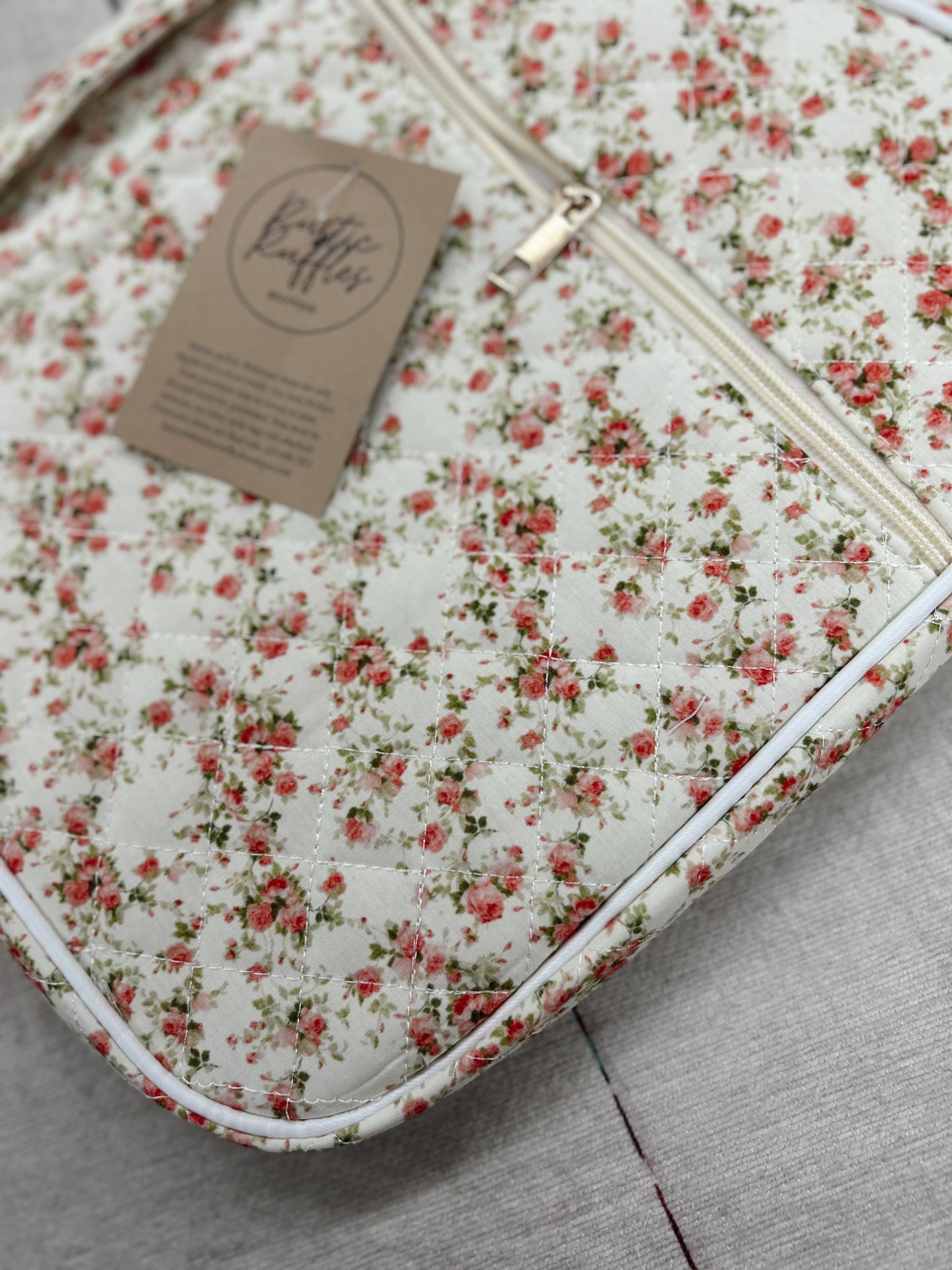 Bible Cover Case - Green Floral