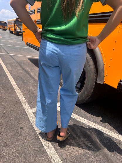 Apple A Day Pants - Blue