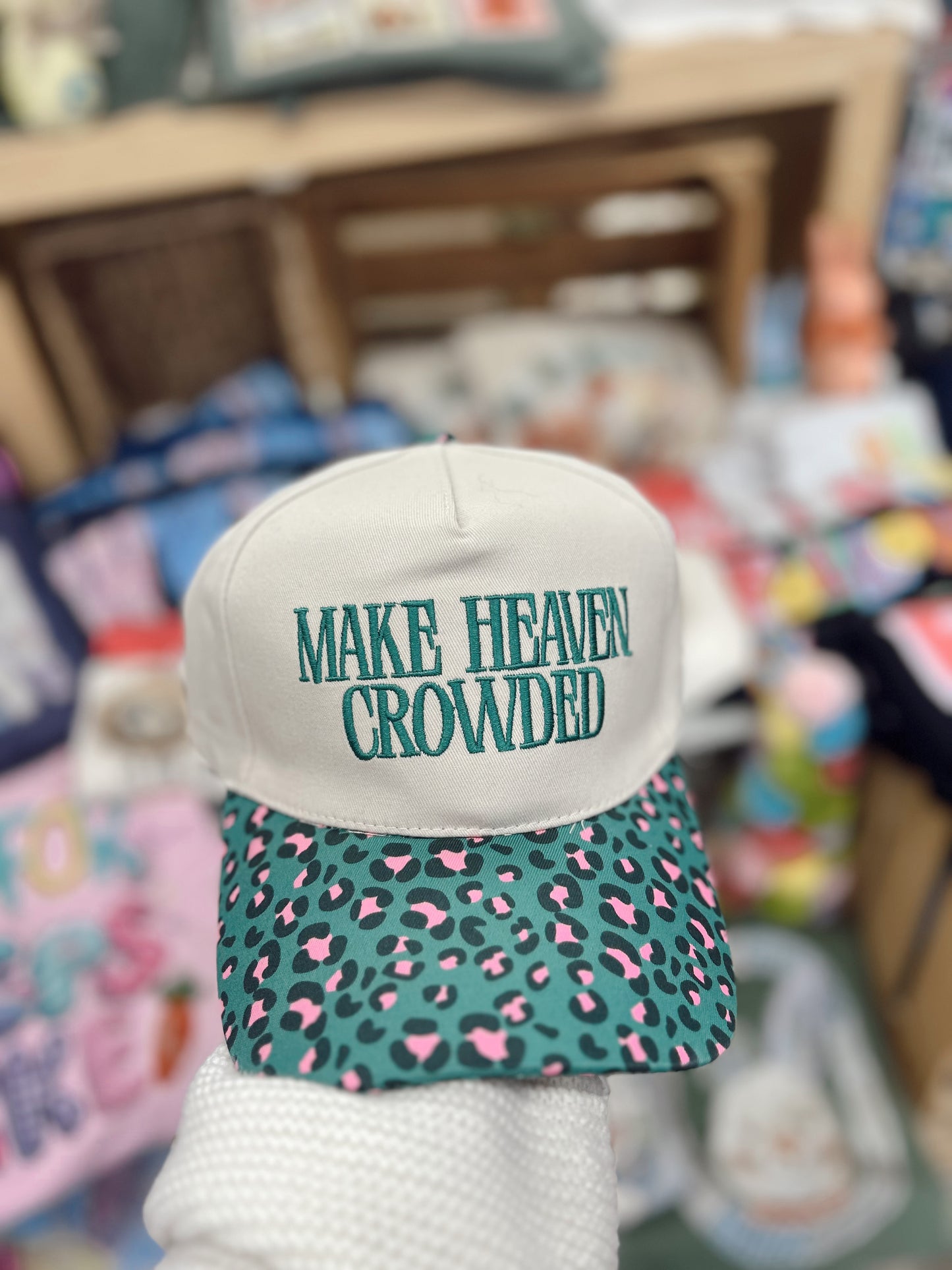Make Heaven Crowded Ball Cap - Cougar