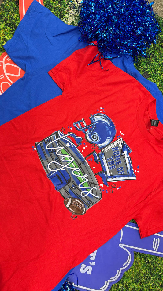 Home of the Tigers Marquee Graphic Tee
