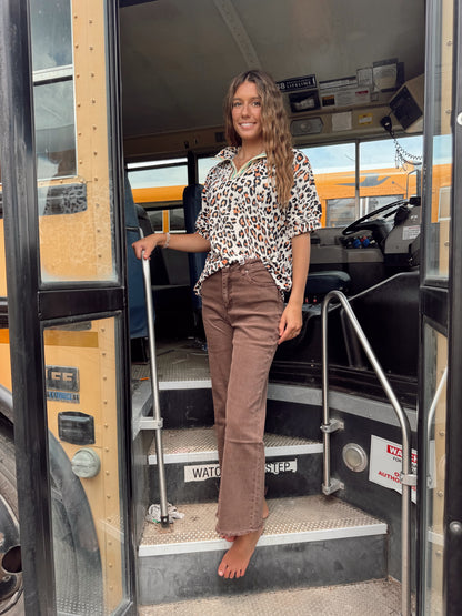 Flirt Alert Cheetah Top