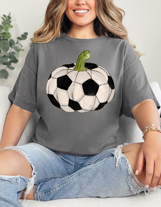 Soccer Pumpkin Graphic Tee