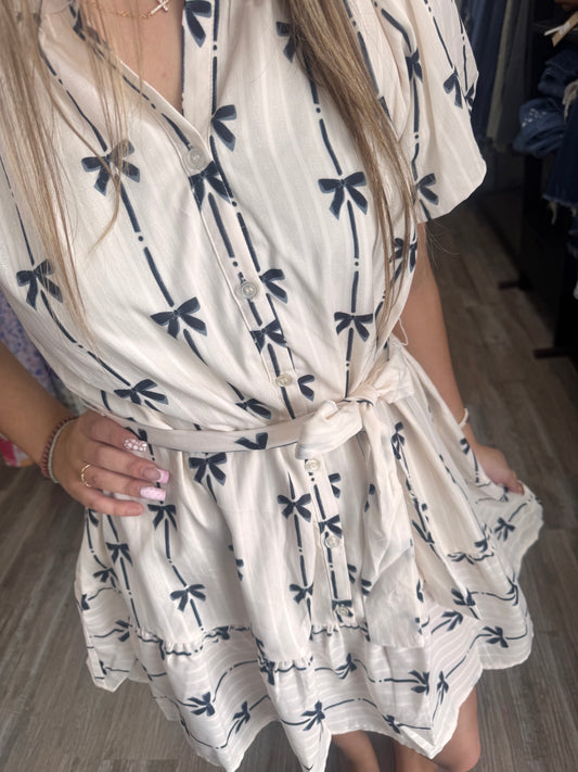 On the Date Bow Dress