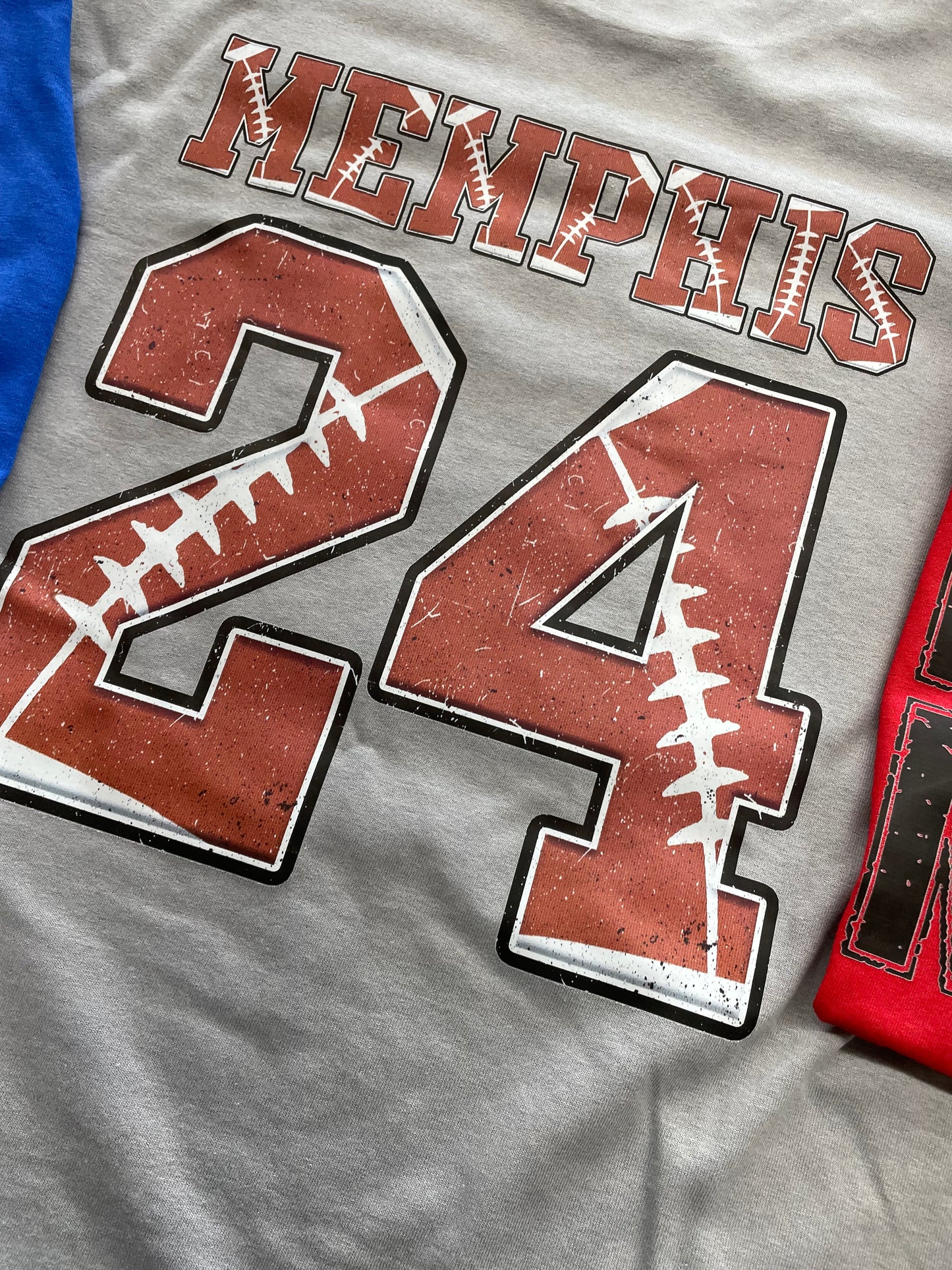 Custom Football Graphic Tee