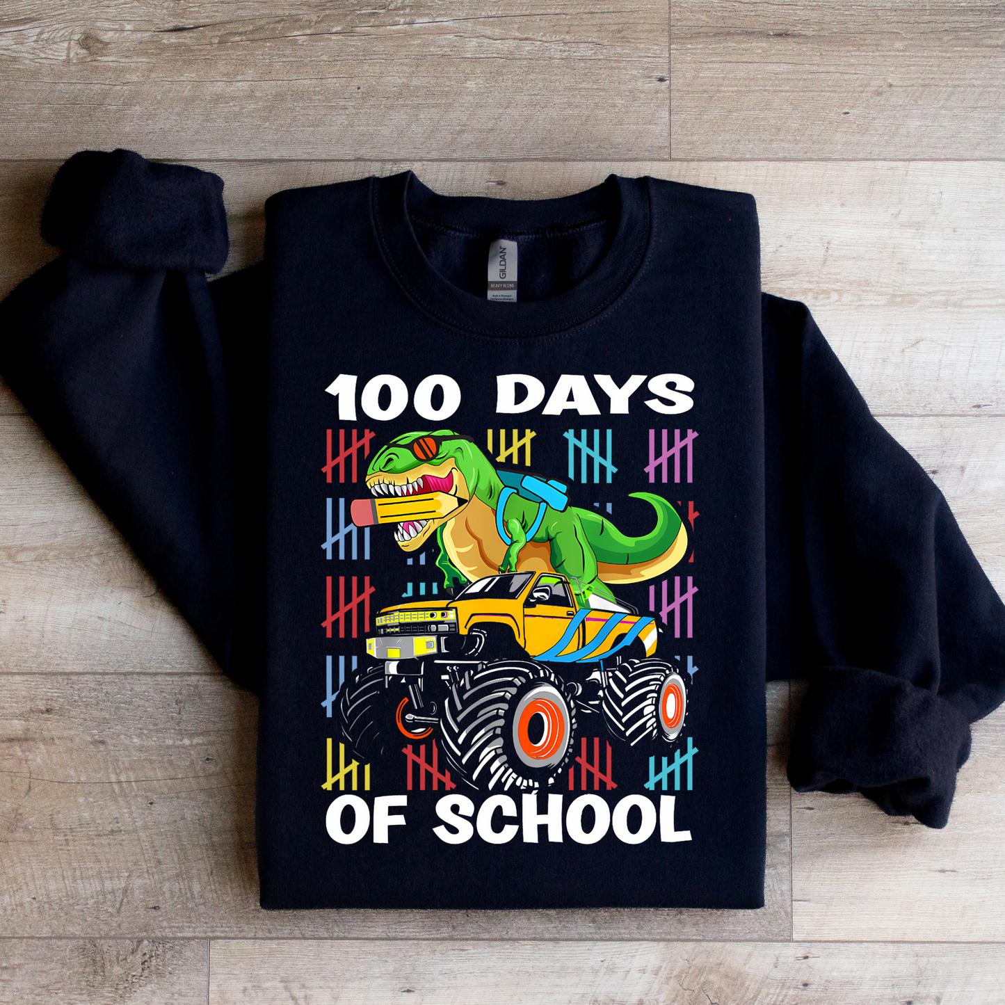 100 Days of School Graphic Tee - 15