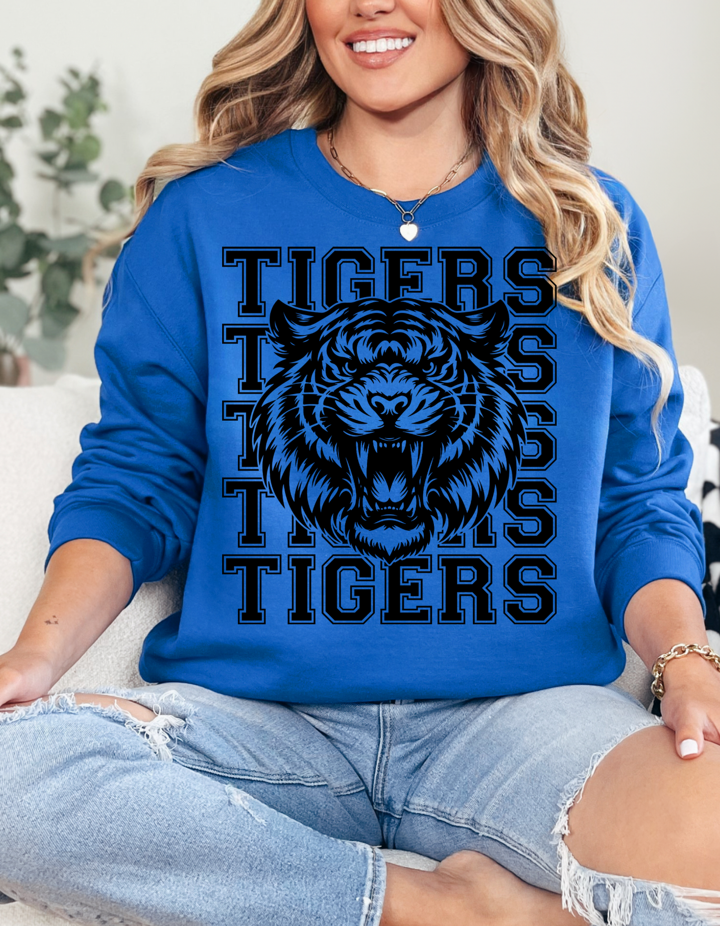 Tiger Crewneck Sweatshirt - 8