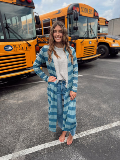 Gettin' Gone Sweater Top - Grey