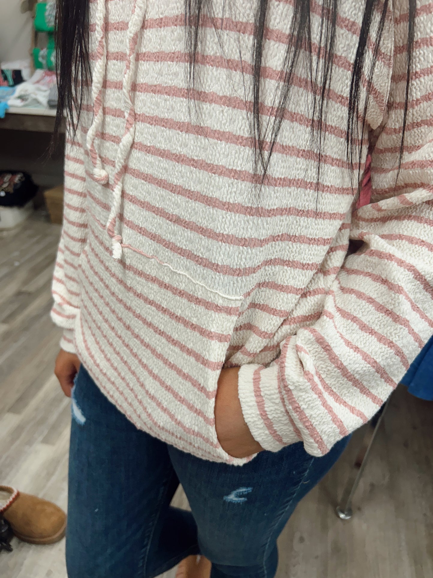 Close Enough Hoodie Top